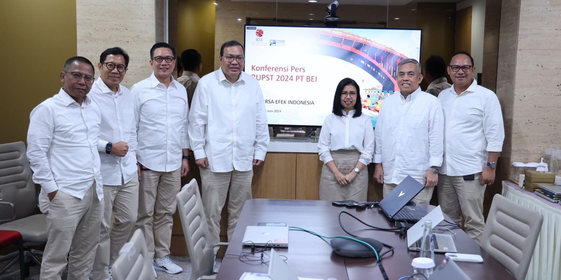 BEI Bukukan Laba Bersih Rp578,67 Miliar Sepanjang 2023