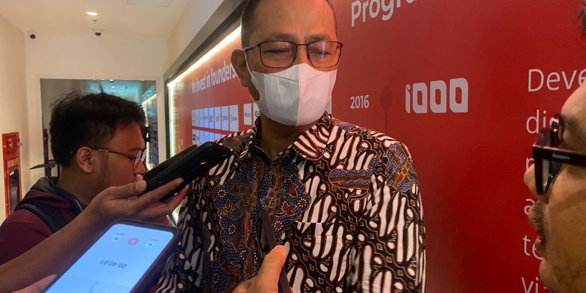 Direktur Jenderal Aplikasi Informatika (Aptika) Kementerian Komunikasi dan Informatika Semuel Abrijani Pangerapan