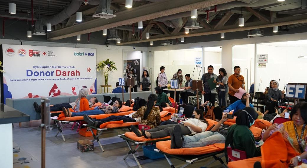 BCA dan PPATK Gelar Donor Darah, Lebih dari 400 Kantong Darah Terkumpul