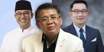 Kolase foto Anies Baswedan, Sohibul Iman dan Ridwan Kamil (foto:tribun)
