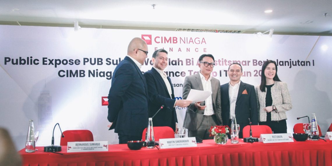 CIMB Niaga Finance Gelar Penawaran Umum Berkelanjutan Sukuk Wakalah Bi Al-istitsmar