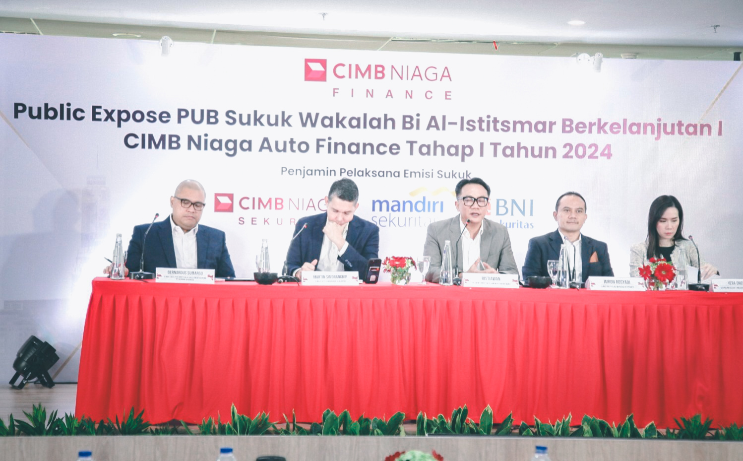 Cimb Niaga Finance Gelar Penawaran Umum Berkelanjutan Sukuk Wakalah Bi