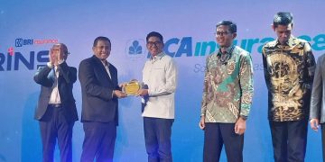 BRI Insurance Sabet Penghargaan Pertumbuhan Premi Sesi 2023 Terbesar
