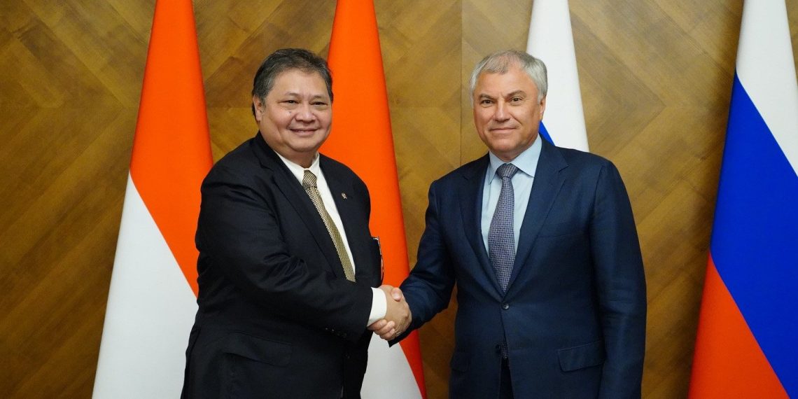 Menko Airlangga ke Rusia