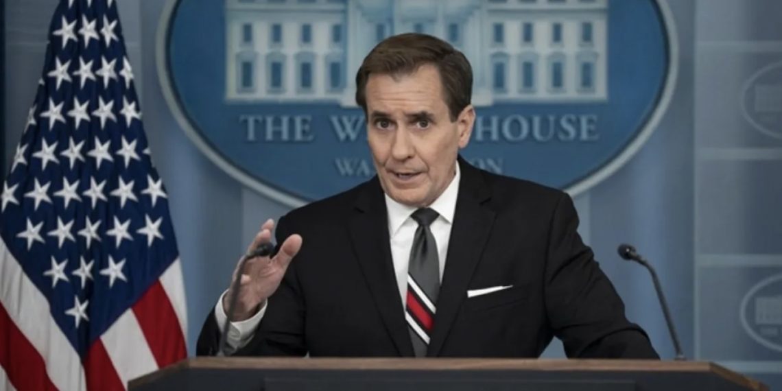 Juru Bicara Keamanan Nasional Gedung Putih John Kirby