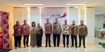Direksi PT Bank Pembangunan Daerah Banten (Perseroda) Tbk atau Bank Banten melakukan kunjungan lanjutan ke PT. Bank Pembangunan Daerah Jawa Timur Tbk atau Bank Jatim
