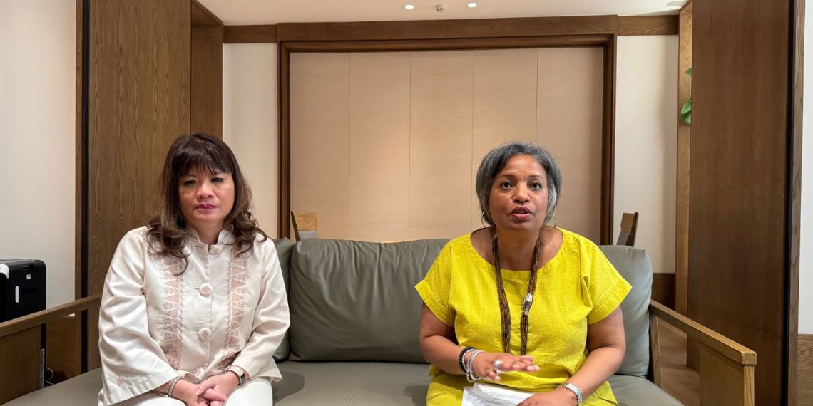 Wakil Ketua Umum Koordinator Bidang Kemaritiman, Investasi, dan Luar Negeri Kadin Indonesia, Shinta Widjaja Kamdani