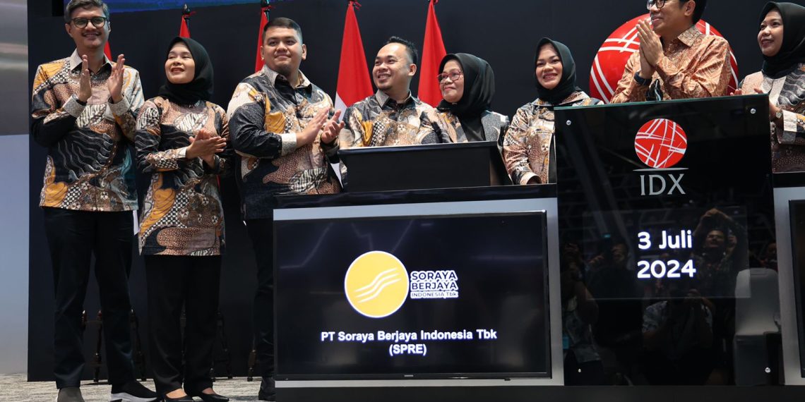 Listing di BEI, Soraya Berjaya Indonesia (SPRE) Targetkan Laba Tumbuh 20 Persen