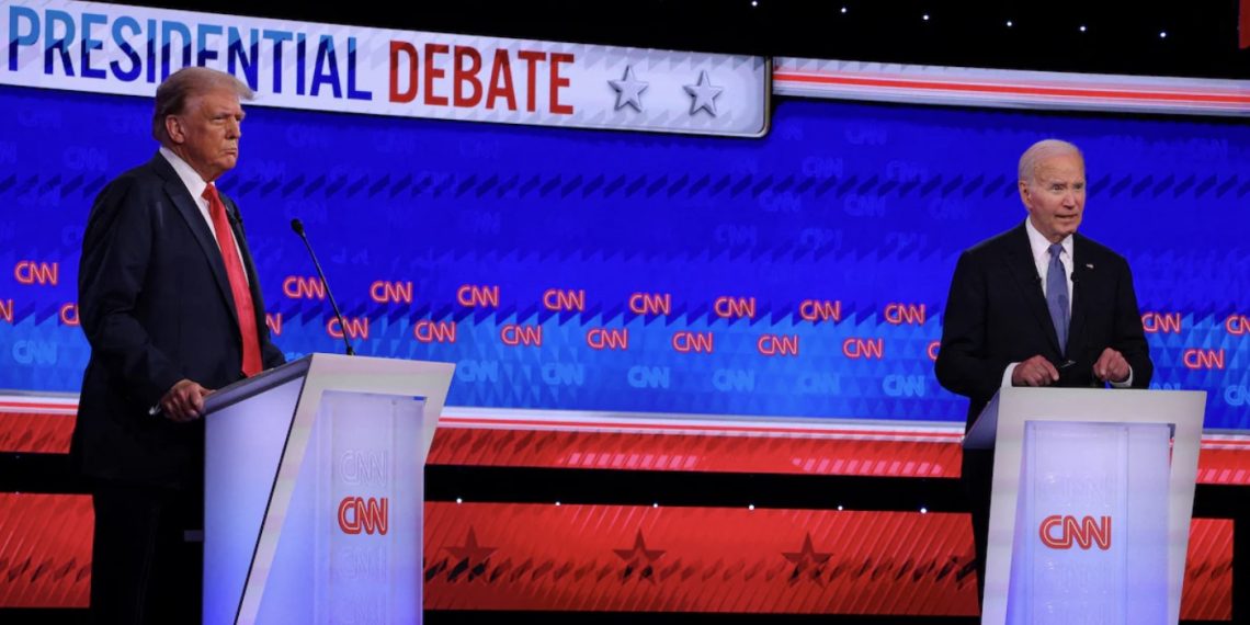 Debat pertama antara calon presiden AS, Donald Trump dan Biden telah berlangsung, Kamis (27/6).