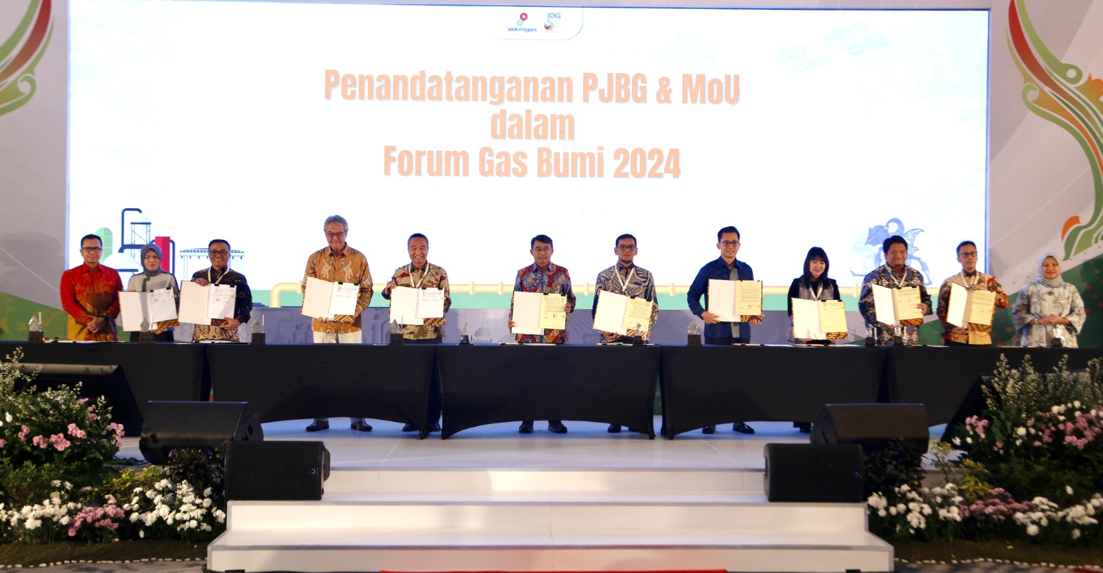 Reethau Group melalui PT Pertiwi Nusantara Resources meneken penandatanganan Perjanjian Jual Beli Gas (PJBG) dengan Pertamina EP