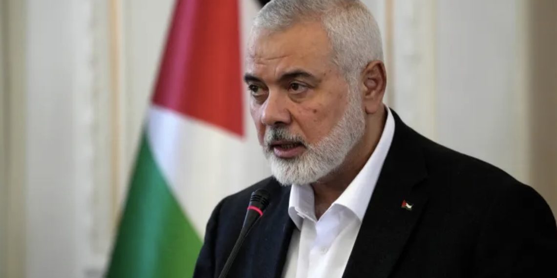 Pemimpin biro politik Hamas Ismail Haniyeh