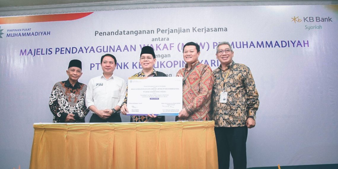KB Bank Syariah Jalin Kerjasama Pengelolaan Wakaf dalam Bentuk Cash Waqf Linked Deposit
