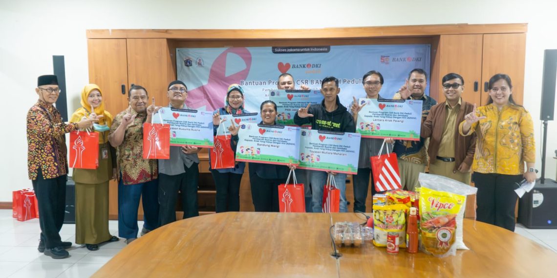 Peringati Hari Anak Nasional, Bank DKI Beri Bantuan Anak HIV