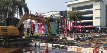 Bea Cukai Musnahkan Barang Ilegal Senilai Rp165 Miliar