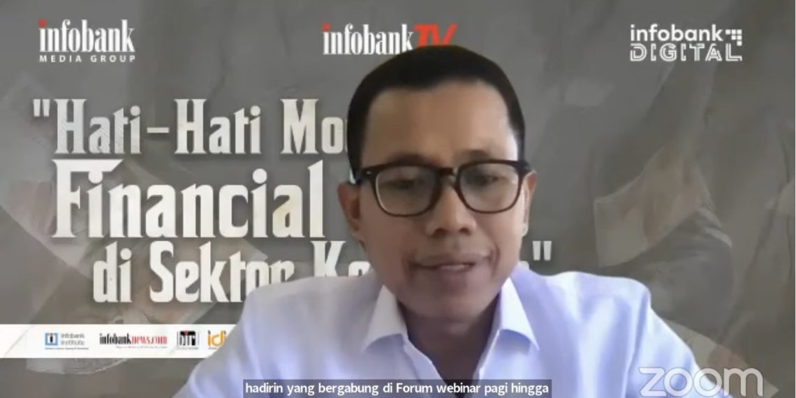 Ketua Komisi Kejaksaan Prof Pujiyono Suwandi, dalam Talkshow Infobank bertajuk “Hati-Hati Modus Financial Crime di Sektor Keuangan”, Selasa, 13 Agustus 2024.