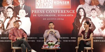 Konfrensi pers Konser Kejar Mimpi untuk Indonesia