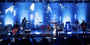 Penampilan Mocca yang membuat penonton happy di panggung GAIA Music Festival bertajuk “Jazz in The Valley”