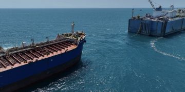 Proses lifting minyak terakhir dari FSO Arco Ardjuna ke MT. Success Dalia XLVIII, 14 Agustus 2024.