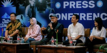 Konfrensi pers Jazz Gunung Ijen 2024