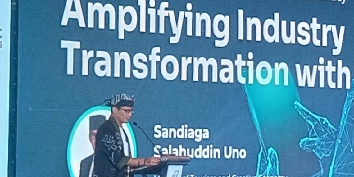 Menteri Pariwisata dan Ekonomi Kreatif (Menparekraf), Sandiaga Salahuddin Uno