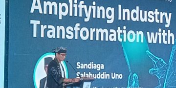 Menteri Pariwisata dan Ekonomi Kreatif (Menparekraf), Sandiaga Salahuddin Uno