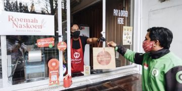 Ilustrasi pemesanan GoFood