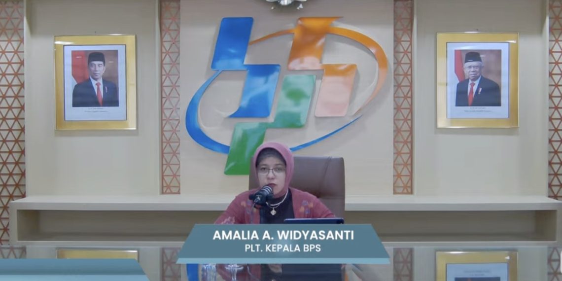 Plt Kepala BPS Amalia A. Widyasanti
