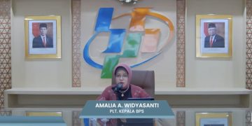 Plt Kepala BPS Amalia A. Widyasanti