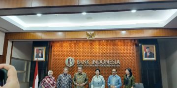engumuman Hasil Rapat Dewan Gubernur BI Bulan Agustus 2024 di Jakarta, Rabu, 21 Agustus 2024.