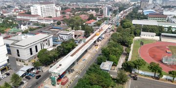 Progres LRT Jakarta