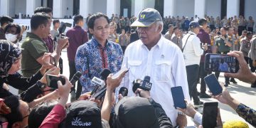 Menteri Pekerjaan Umum dan Perumahan Rakyat (PUPR) Basuki Hadimuljono menyampaikan perkembangan terkini mengenai kesiapan Bandara IKN yang telah diuji coba untuk pendaratan pesawat