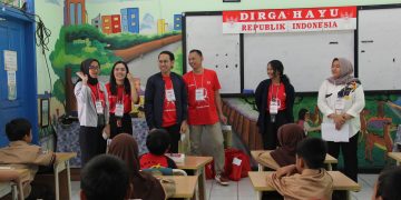 Indonesia Financial Group (IFG), Holding BUMN Asuransi, Penjaminan, dan Investasi menggandeng Yayasan Inspirasi Anak Bangsa (YIAB) dalam melaksanakan program Edukasi Anti Perundungan (bullying).
