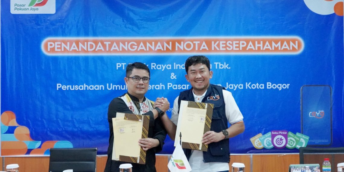 Begini Cara Bank Raya Dorong Digitalisasi Transaksi Pedagang Pasar