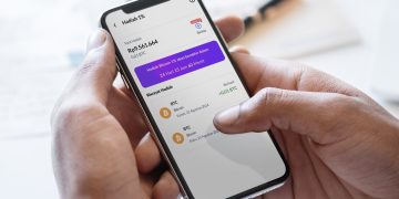 Ilustrasi transaksi bitcoin