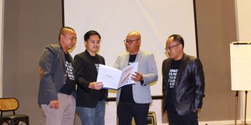 Tampak dalam gambar (ki-ka) P Giri Hatmoko, Head of Corporate Communication ICDX Group Fajar Wibhiyadi, Direktur Utama ICDX Revandra Aritama, Head of Business Unit Emas Digital ICDX Anang E Wicaksono, Corporate Secretary ICDX / Head of ICDX Academy