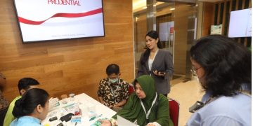 Pemeriksaan kesehatan gratis yang tersedia di walk-in customer service Prudential, berlokasi di Prudential Centre, Kota Kosablanka