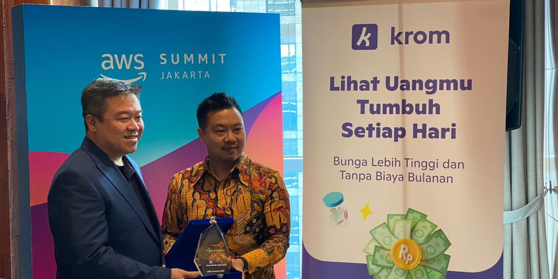 Gandeng Amazon Web Series, Krom Bank Perkuat Layanan Digital