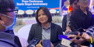 Direktur Keuangan Bank Raya Rustarti Suri Pertiwi