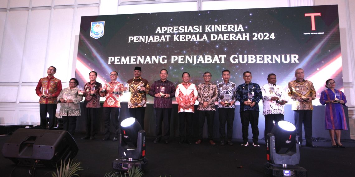 Apresiasi Kinerja Penjabat Kepala Daerah 2024” yang digelar di The Tribrata Hotel Convention Center, Jakarta