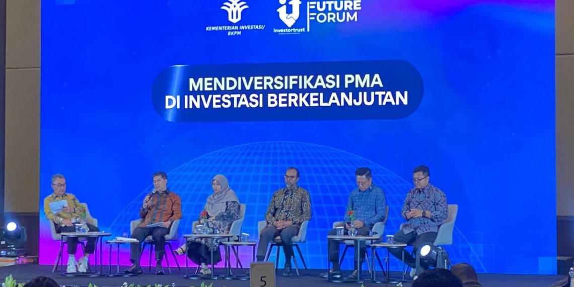 Direktur Ekonomi Digital Center of Economic and Law Studies (CELIOS) Nailul Huda dalam acara Mendiversifikasi PMA di Investasi Berkelanjutan, di Jakarta, 25 September 2024.