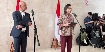 Ketua Banggar DPR RI Said Abdullah dan Menkeu Sri Mulyani