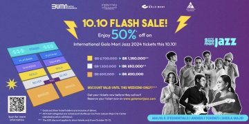 Flash sale 10.10 tiket Golo Mori