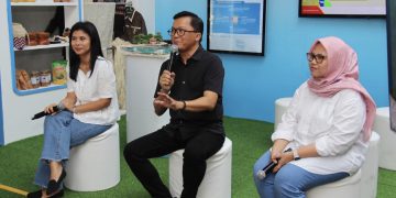 Acara talk show "Build Your Career in Oil & Gas Industry" di Gedung Robotics Center Insititut Teknologi Sepuluh Nopember (ITS), Surabaya, beberapa waktu lalu.