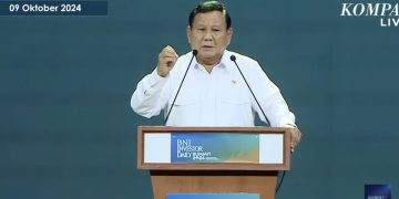Presiden terpilih RI Prabowo Subianto