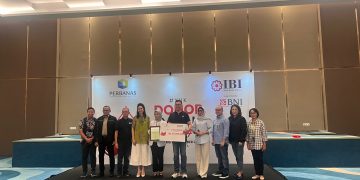 IBI dan Perbanas menggelar aksi donor darah bertajuk #YukDonorDarah2024.