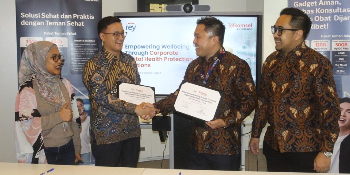 Perusahaan health insurtech Rey menjalin kerja sama dengan Telkomsel.