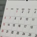 Ilustrasi kalender hari libur nasional dan cuti bersama 2025