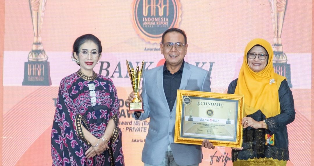 Laporan Tahunan Berkualitas, Bank DKI Diganjar Apresiasi 