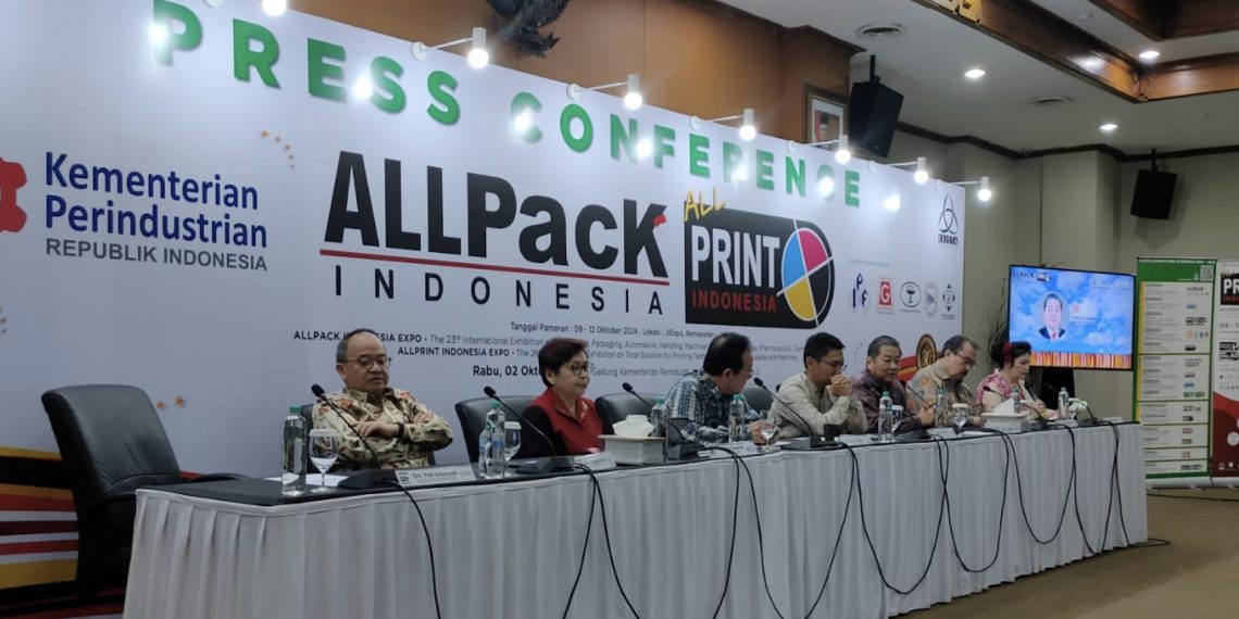 ALLPack Indonesia 2024 yang bakal diselenggarakan di Jakarta International Expo (JIExpo), Kemayoran, Jakarta, pada 9-12 Oktober 2024.
