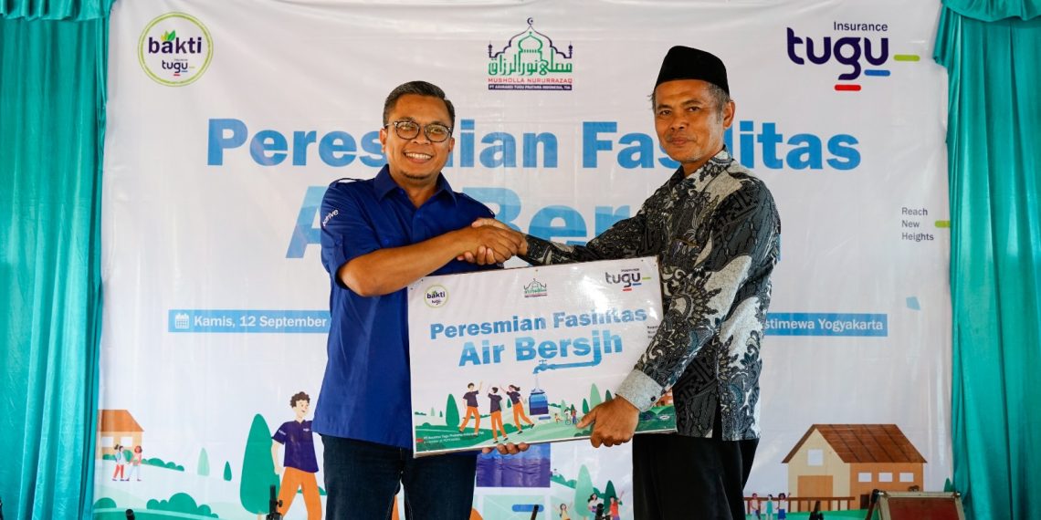 Asuransi Tugu Hadirkan Akses Air Bersih di Desa Kalitekuk Gunungkidul
